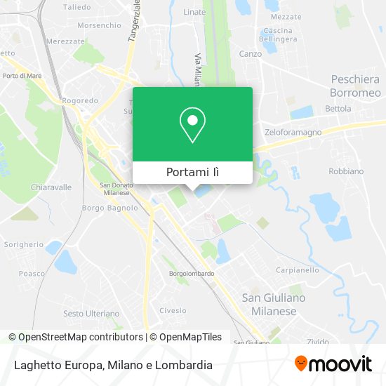 Mappa Laghetto Europa