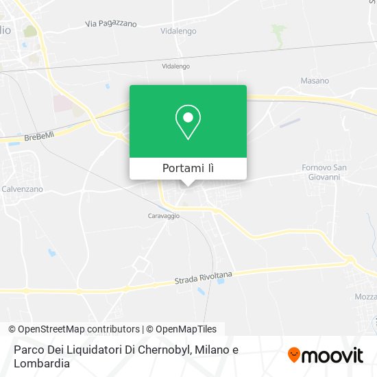 Mappa Parco Dei Liquidatori Di Chernobyl