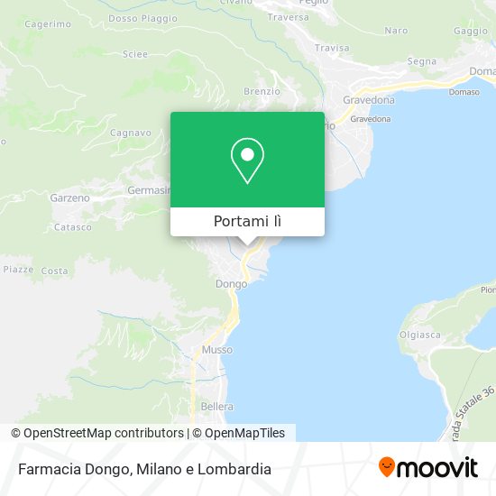Mappa Farmacia Dongo