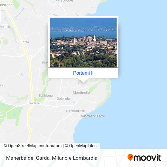 Mappa Manerba del Garda