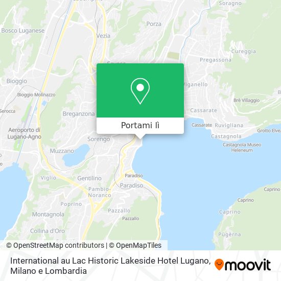 Mappa International au Lac Historic Lakeside Hotel Lugano