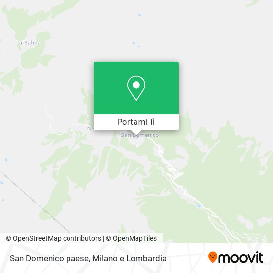Mappa San Domenico paese