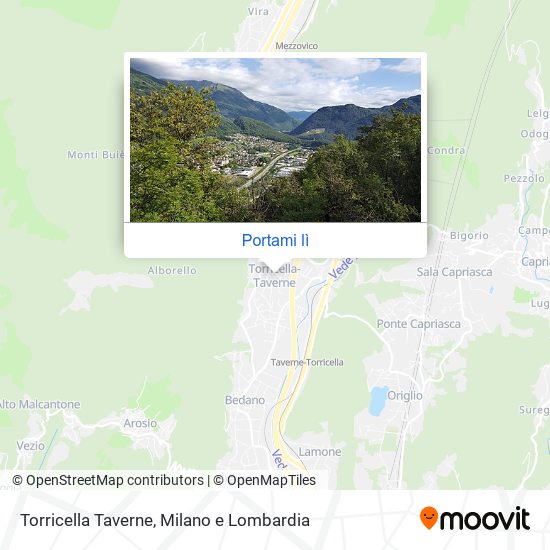 Mappa Torricella Taverne