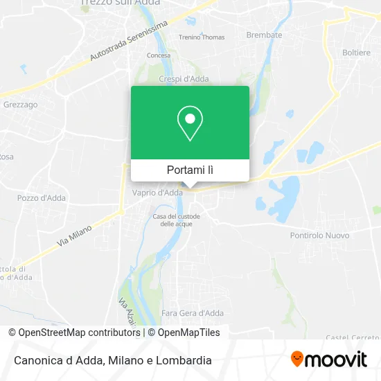 Mappa Canonica d Adda