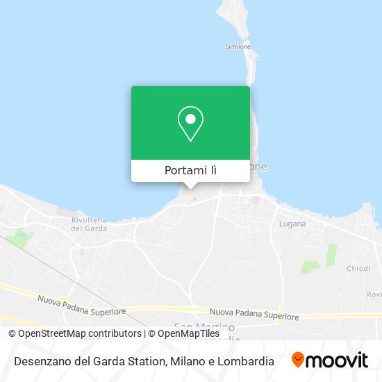 Mappa Desenzano del Garda Station