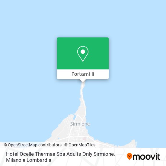 Mappa Hotel Ocelle Thermae Spa Adults Only Sirmione