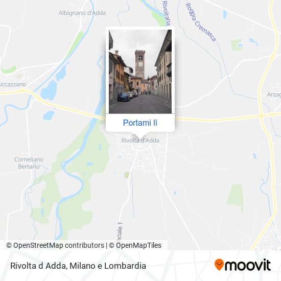 Mappa Rivolta d Adda