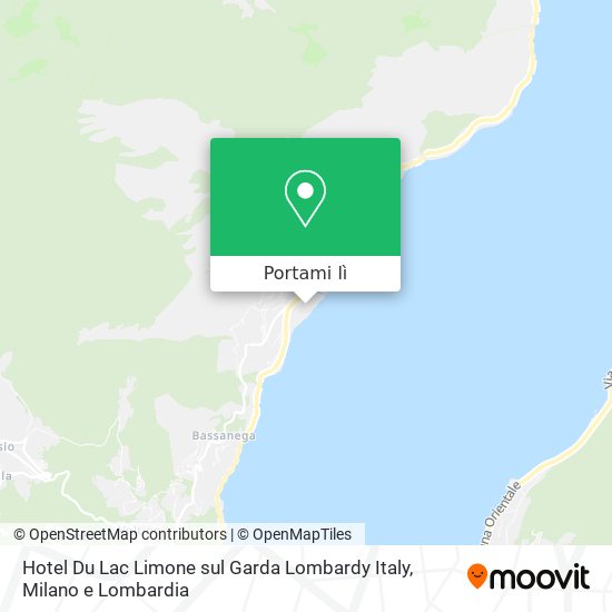 Mappa Hotel Du Lac Limone sul Garda Lombardy Italy