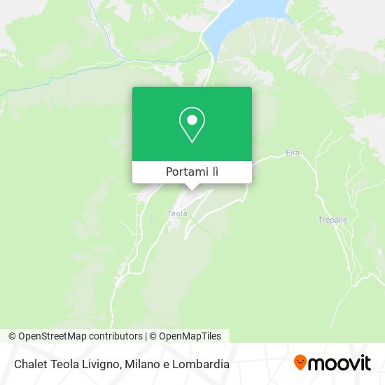 Mappa Chalet Teola Livigno