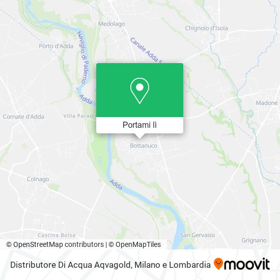 Mappa Distributore Di Acqua Aqvagold
