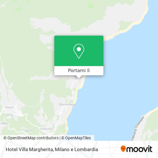 Mappa Hotel Villa Margherita