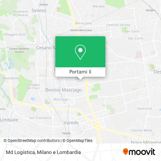 Mappa Md Logistica