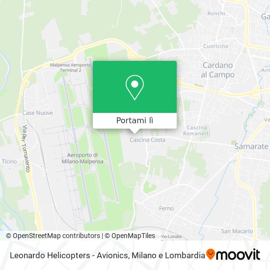 Mappa Leonardo Helicopters - Avionics