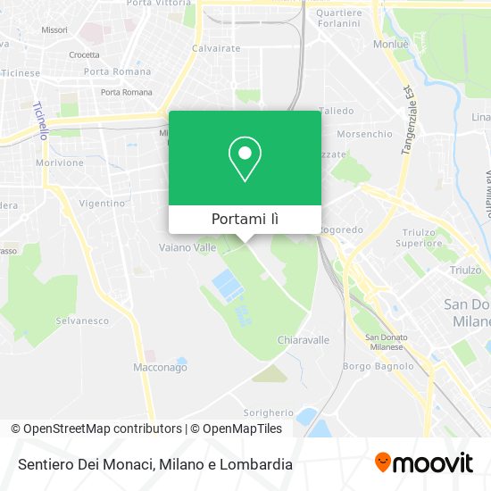 Mappa Sentiero Dei Monaci