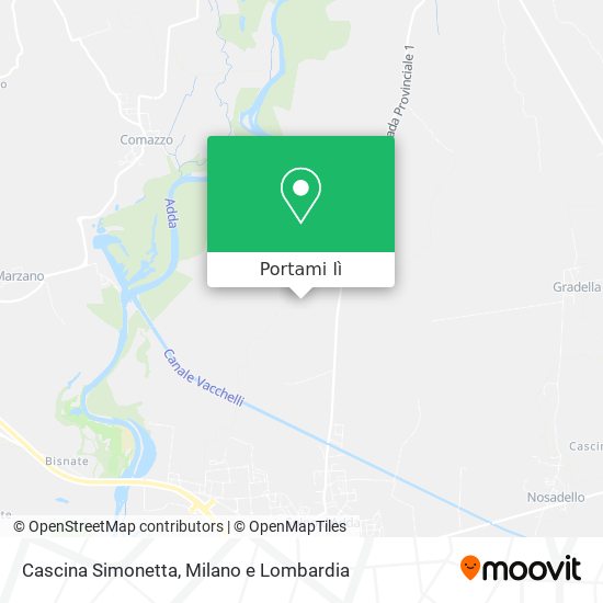 Mappa Cascina Simonetta