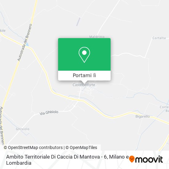 Mappa Ambito Territoriale Di Caccia Di Mantova - 6