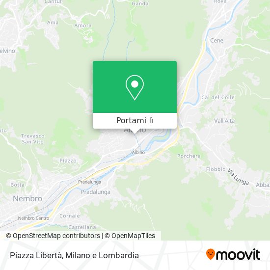 Mappa Piazza Libertà