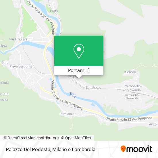 Mappa Palazzo Del Podestà