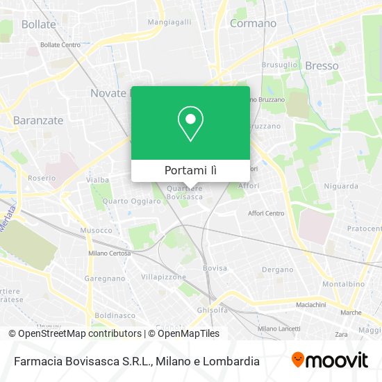 Mappa Farmacia Bovisasca S.R.L.