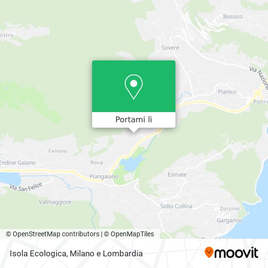 Mappa Isola Ecologica