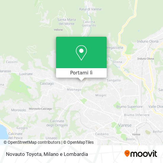 Mappa Novauto Toyota