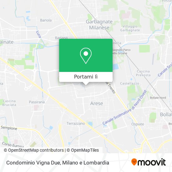 Mappa Condominio Vigna Due