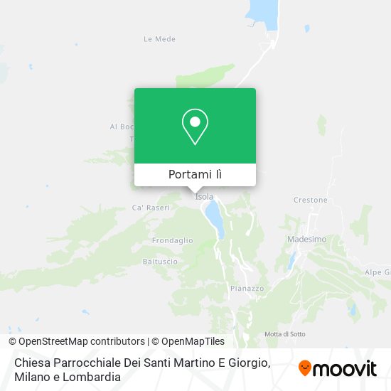Mappa Chiesa Parrocchiale Dei Santi Martino E Giorgio