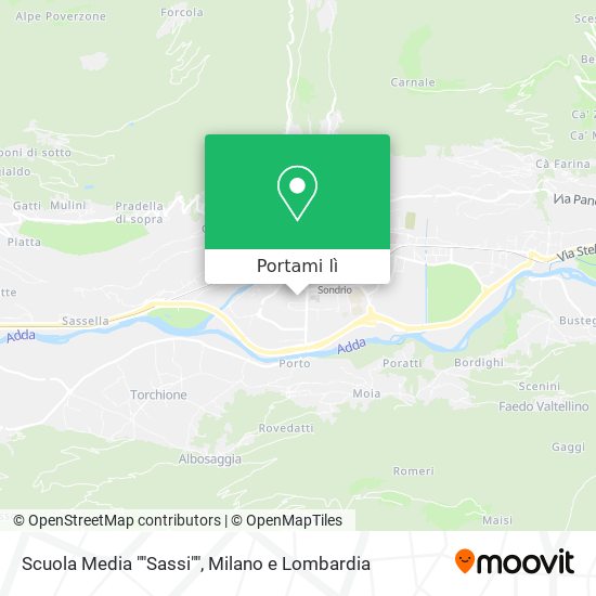 Mappa Scuola Media ""Sassi""