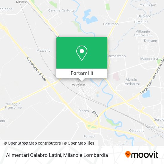 Mappa Alimentari Calabro Latini