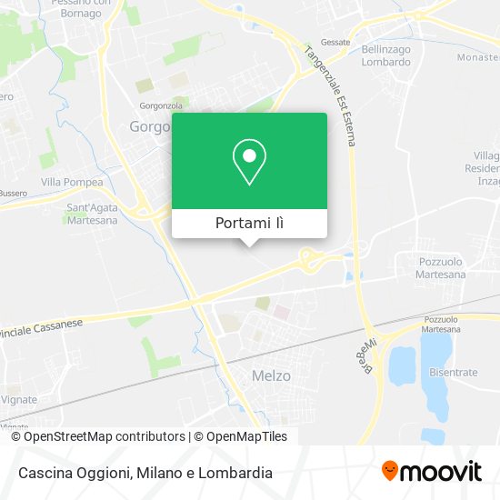 Mappa Cascina Oggioni