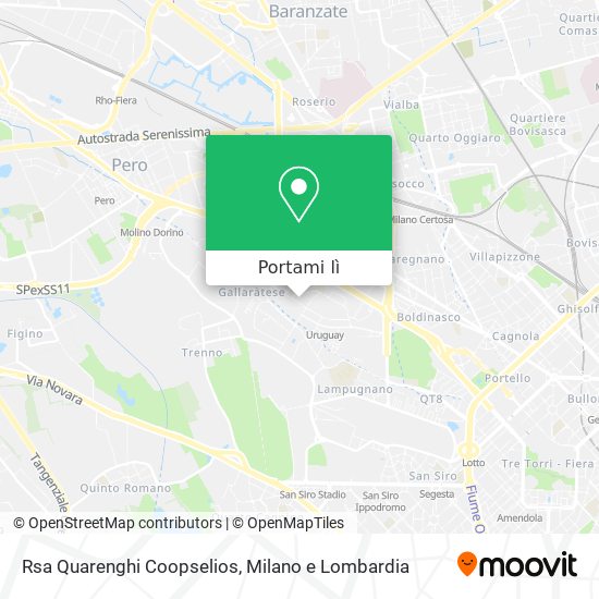 Mappa Rsa Quarenghi Coopselios
