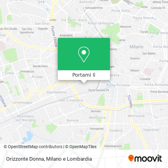 Mappa Orizzonte Donna