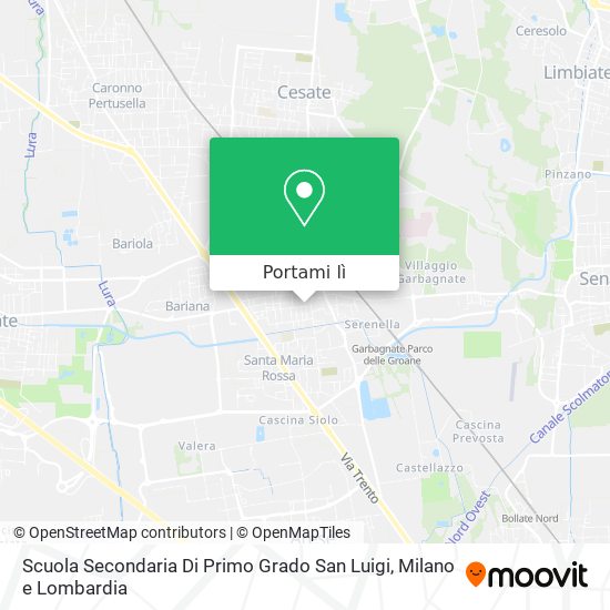 Mappa Scuola Secondaria Di Primo Grado San Luigi