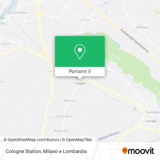 Mappa Cologne Station