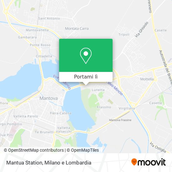 Mappa Mantua Station