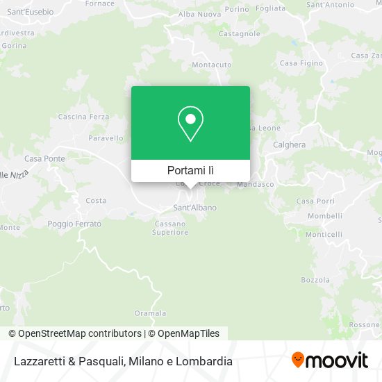 Mappa Lazzaretti & Pasquali