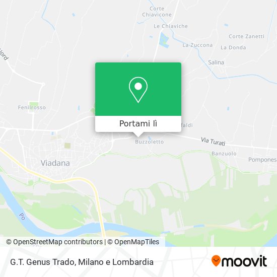 Mappa G.T. Genus Trado