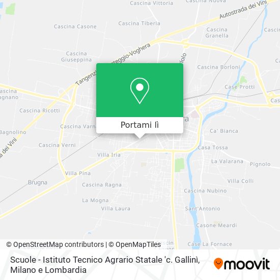 Mappa Scuole - Istituto Tecnico Agrario Statale 'c. Gallinì