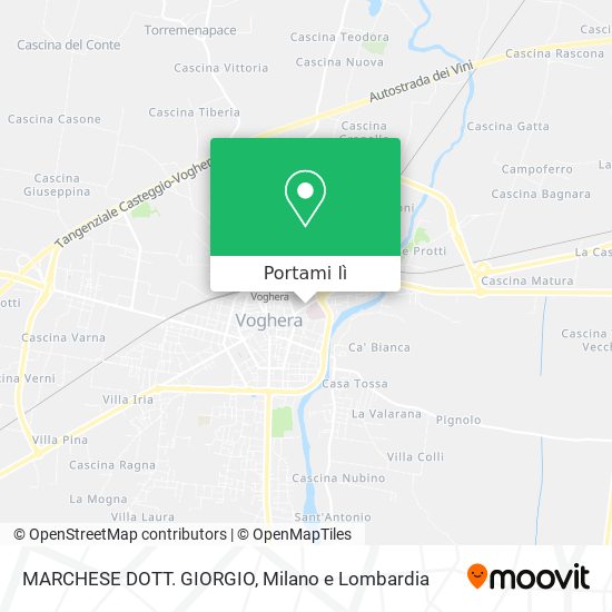 Mappa MARCHESE DOTT. GIORGIO