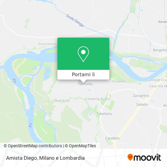 Mappa Amista Diego