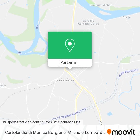 Mappa Cartolandia di Monica Borgione