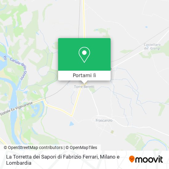 Mappa La Torretta dei Sapori di Fabrizio Ferrari