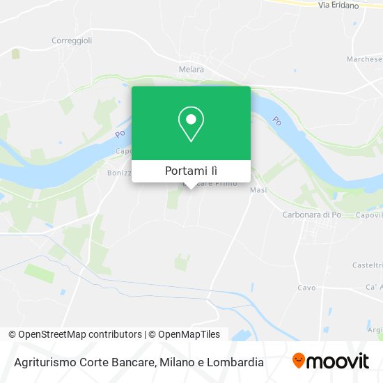 Mappa Agriturismo Corte Bancare