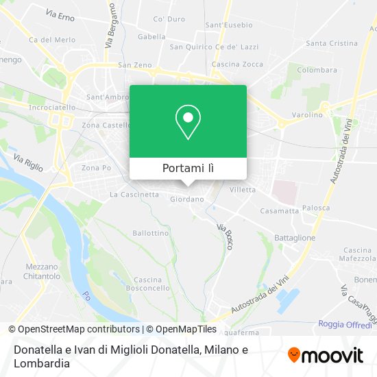 Mappa Donatella e Ivan di Miglioli Donatella