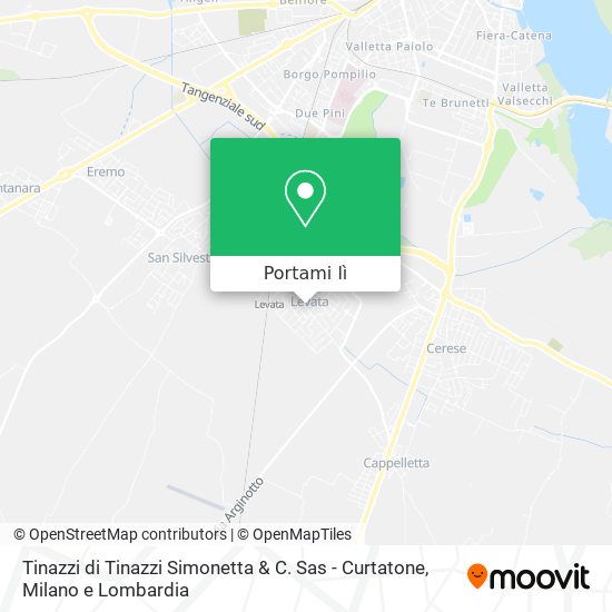 Mappa Tinazzi di Tinazzi Simonetta & C. Sas - Curtatone
