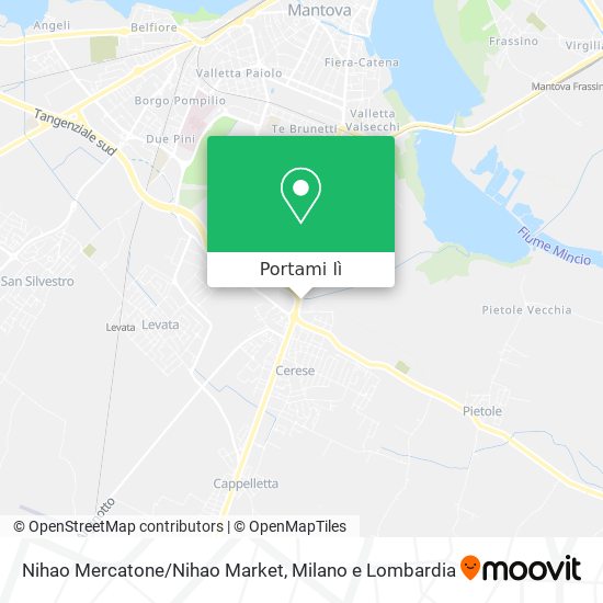 Mappa Nihao Mercatone/Nihao Market