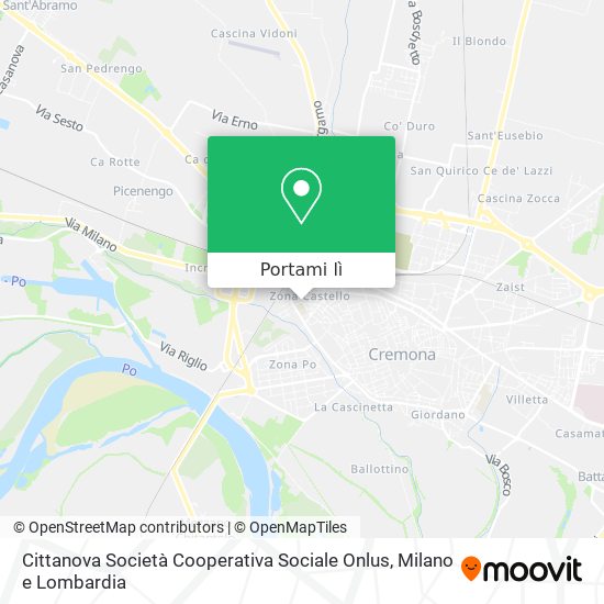 Mappa Cittanova Società Cooperativa Sociale Onlus