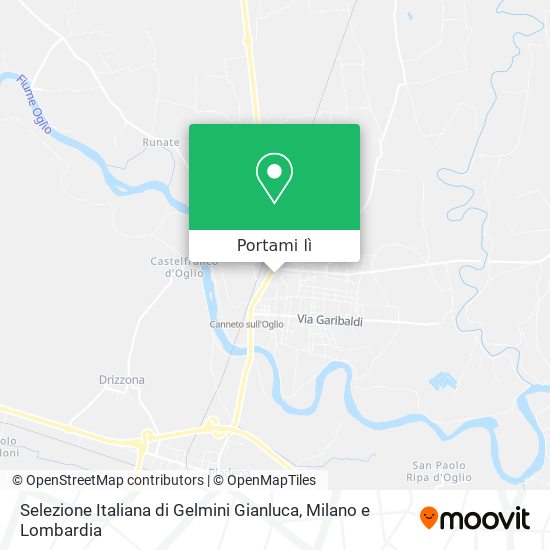 Mappa Selezione Italiana di Gelmini Gianluca