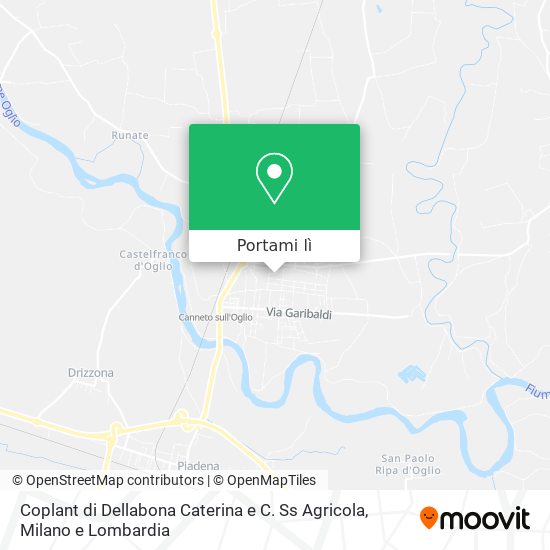 Mappa Coplant di Dellabona Caterina e C. Ss Agricola