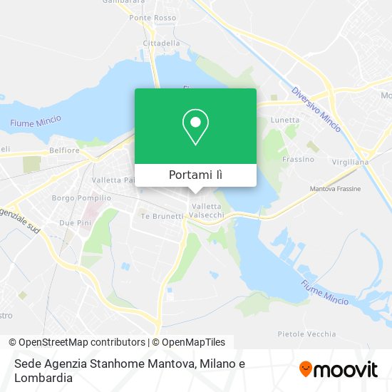 Mappa Sede Agenzia Stanhome Mantova